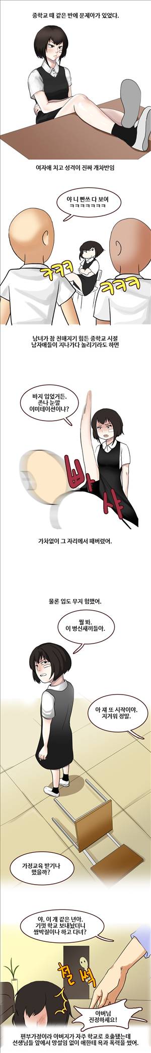 썰만화2 Extreme 39화 - 중학교 동창이랑 한썰(상) 1
