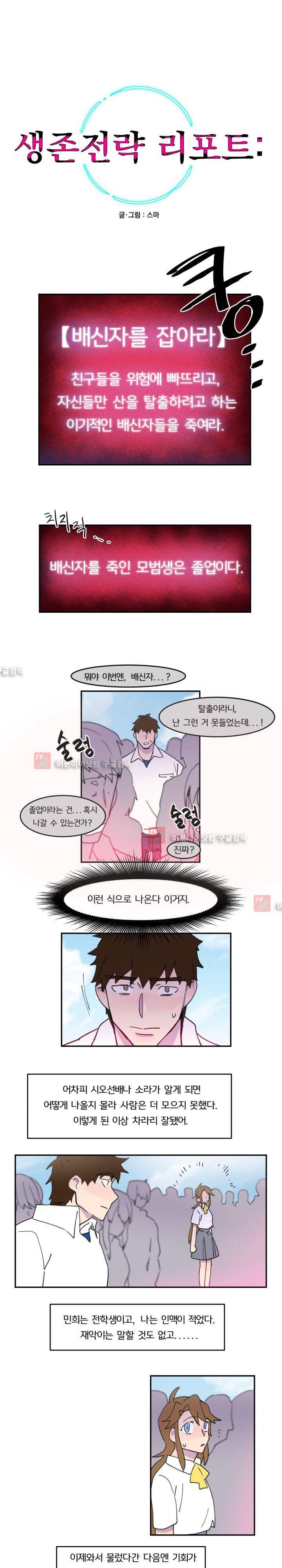 생존전략 리포트 20화 2