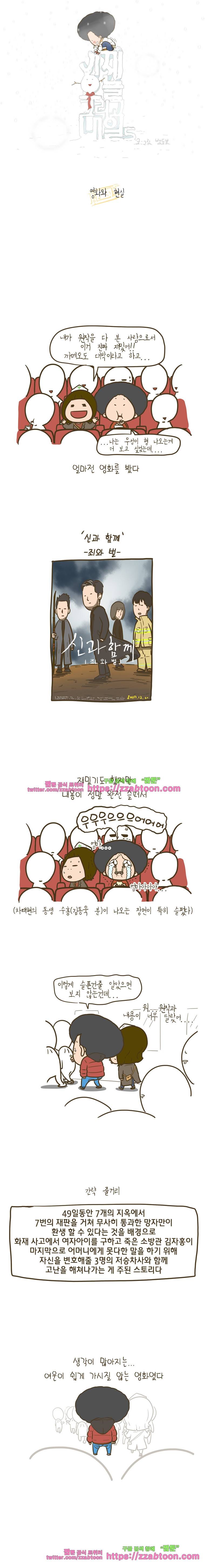 어제 오늘 그리고 내일-192화 영화와 현실 1