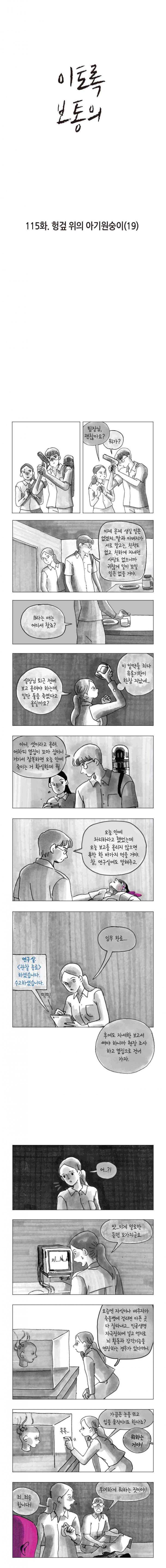 이토록 보통의 115화 - 헝겊 위의 아기원숭이 (19) 1