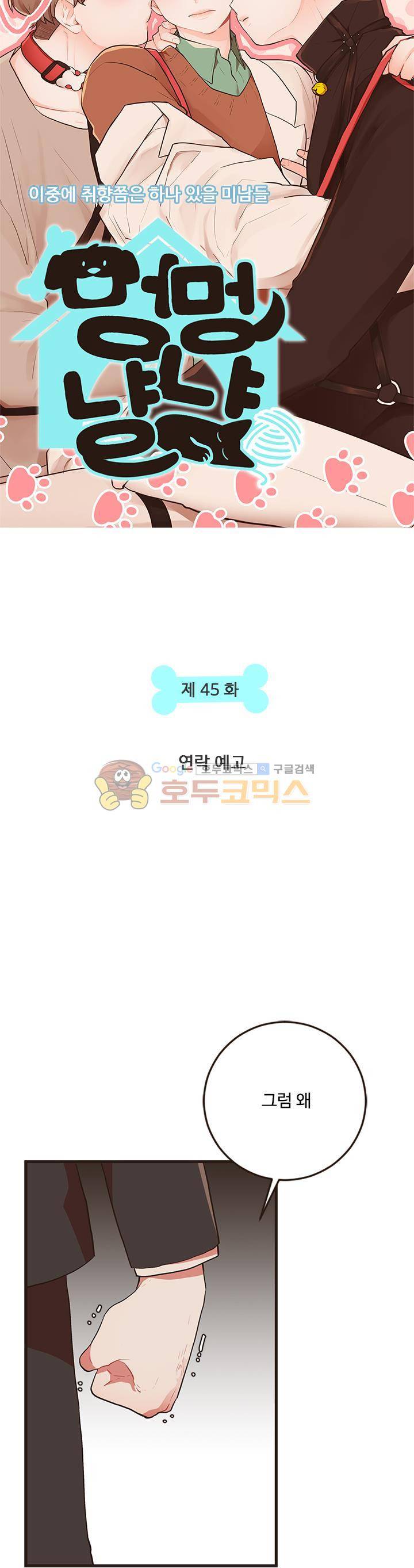 멍멍냥냥 45화 - 연락 예고 3