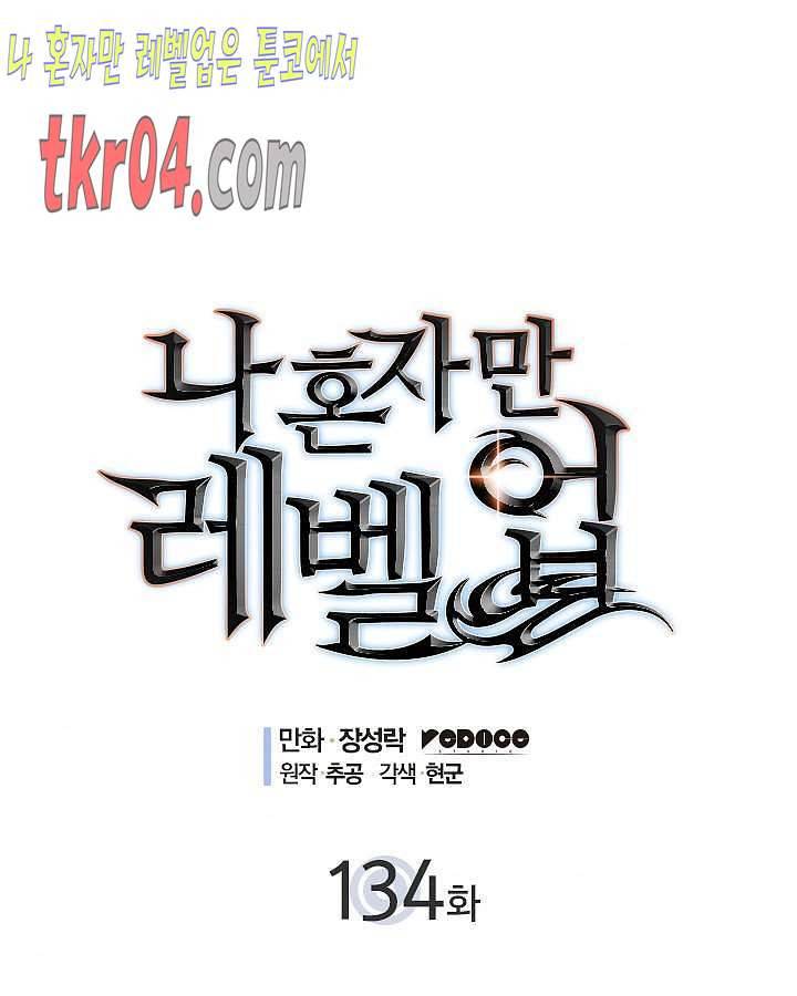 나 혼자만 레벨업 134화 1