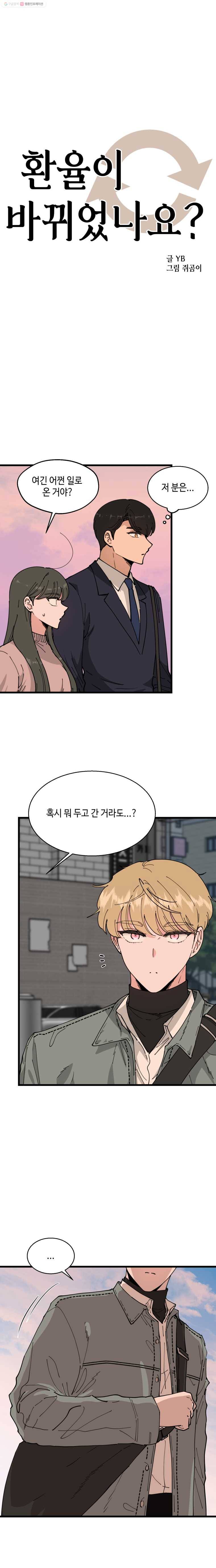 환율이 바뀌었나요? 11화 2