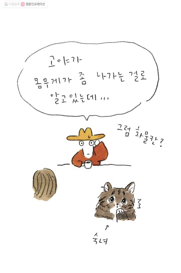 은동은동+옹동스 98화. 고양이와 비행기 타기 4