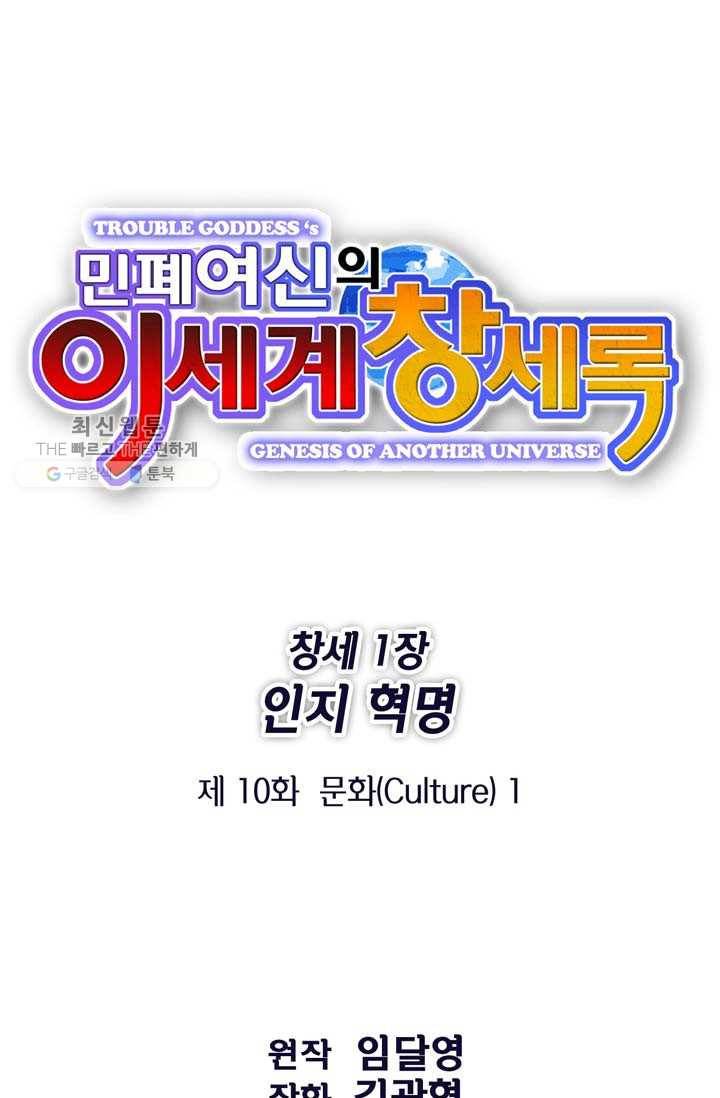 민폐 여신의 이세계 창세록 제 10화. 문화 (1) 1