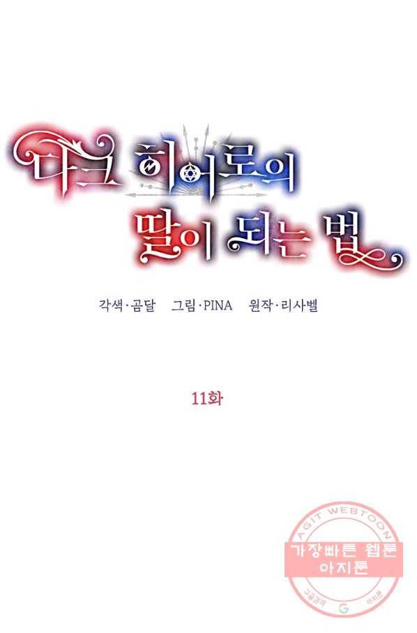 다크 히어로의 딸이 되는 법 11화 9