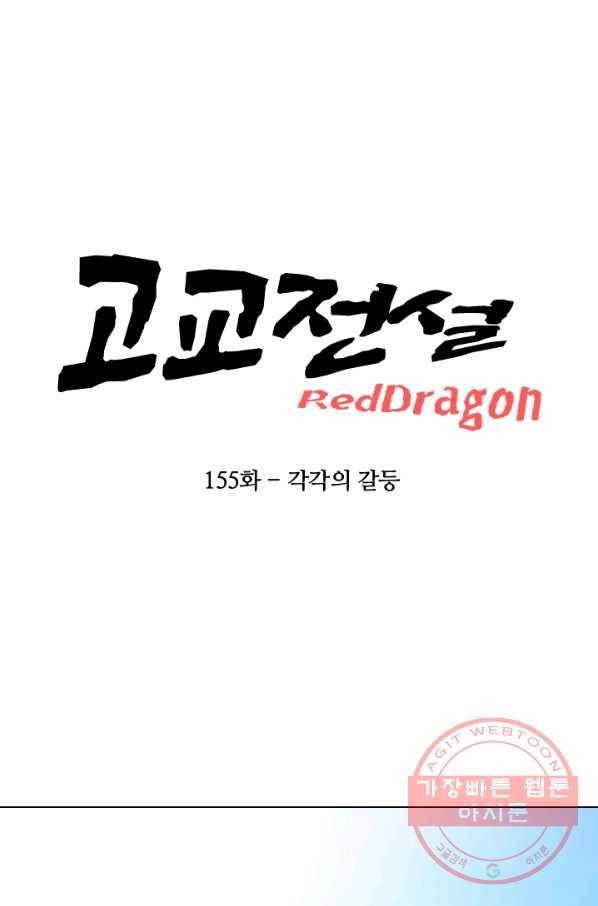 고교전설 155화 각각의 갈등 7
