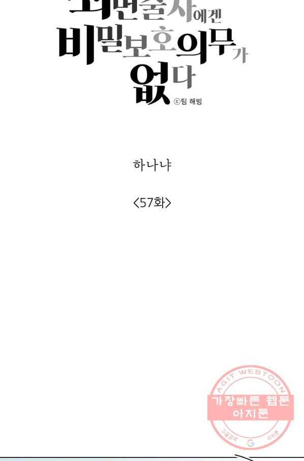 최면술사에겐 비밀보호 의무가 없다 57화 6