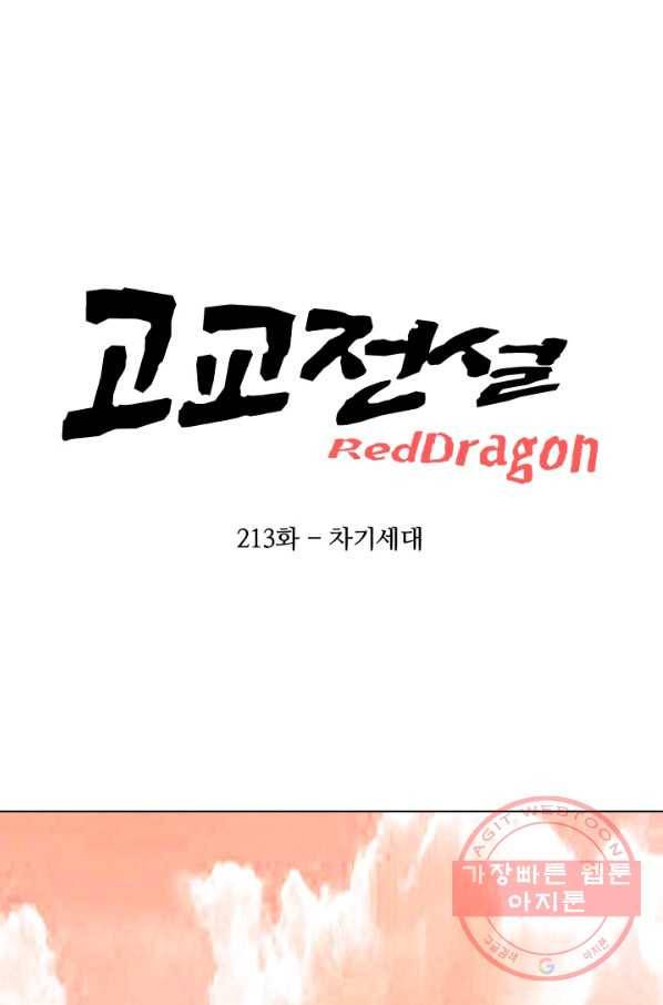 고교전설 213화 차기세대 6