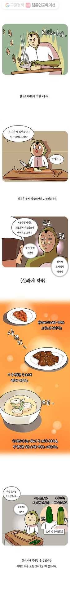 키몽의 호구로운 생활 73화 한식조리사 자격증 (2) 2