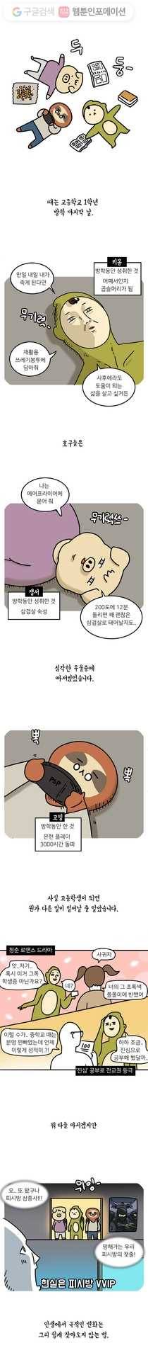 키몽의 호구로운 생활 126화 자전거 여행 2