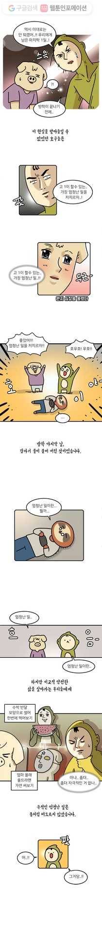 키몽의 호구로운 생활 126화 자전거 여행 3