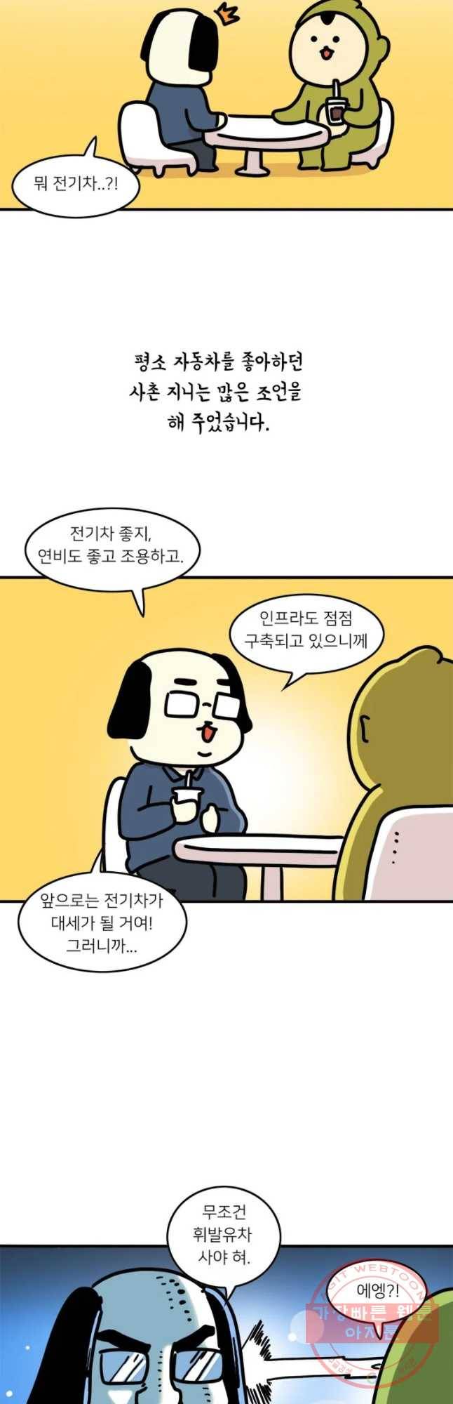 키몽의 호구로운 생활 172화 새 차를 세차 5