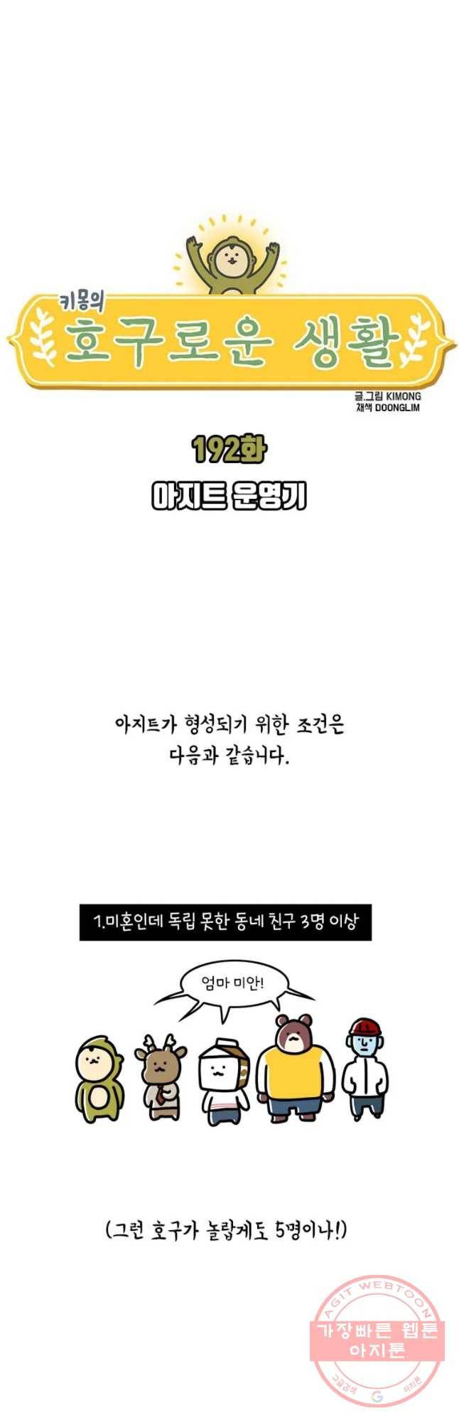 키몽의 호구로운 생활 192화 아지트 운영기 (1) 3