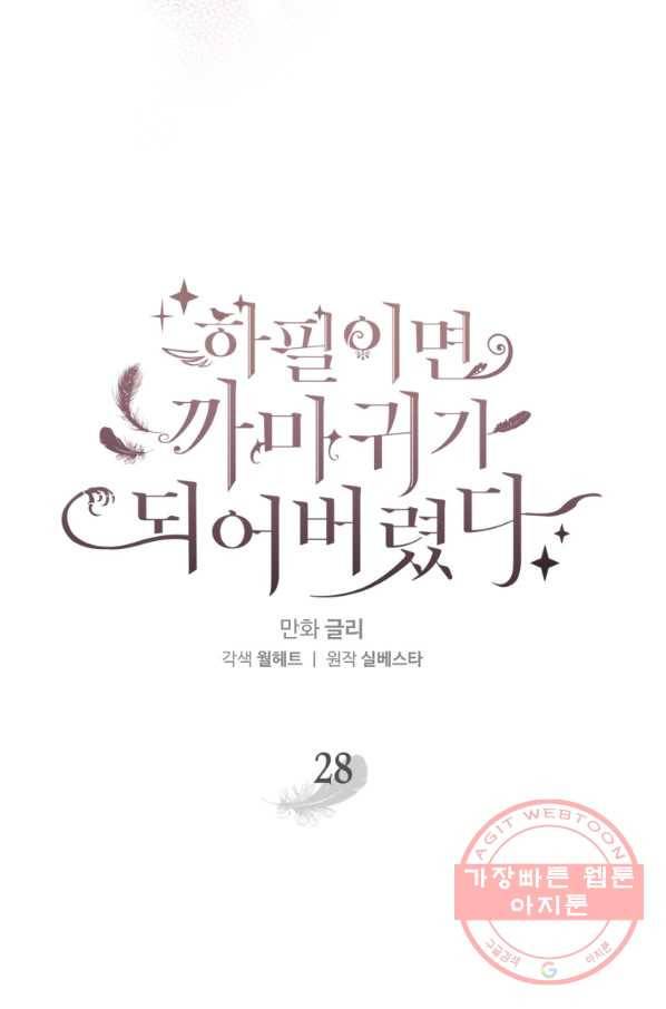 하필이면 까마귀가 되어버렸다 28화 21