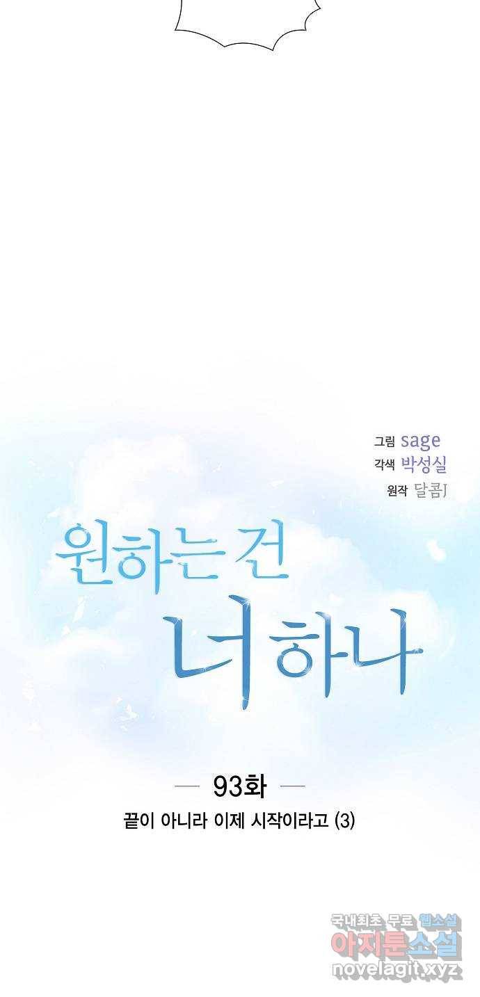 원하는 건 너 하나 93화 끝이 아니라 이제 시작이라고 (3) 6