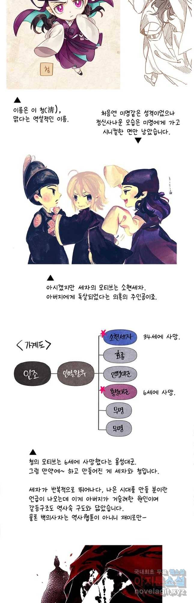 백의사자 70화 후기   외전 22
