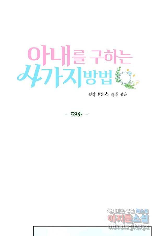 아내를 구하는 4가지 방법 58화 90