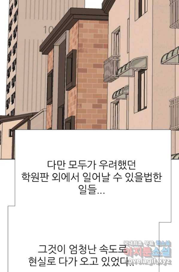 고교전설 261화 학원판 붕괴 위기 67