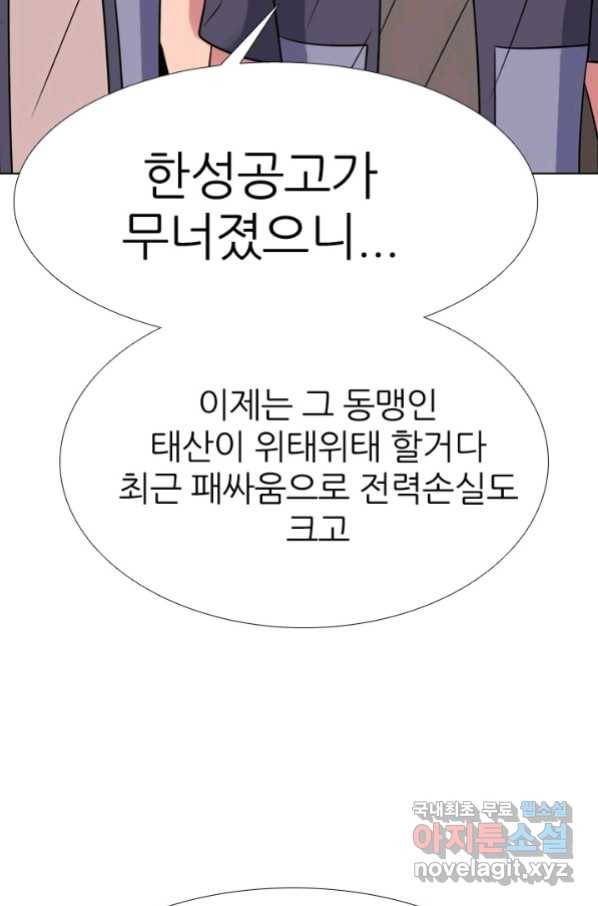 고교전설 261화 학원판 붕괴 위기 100
