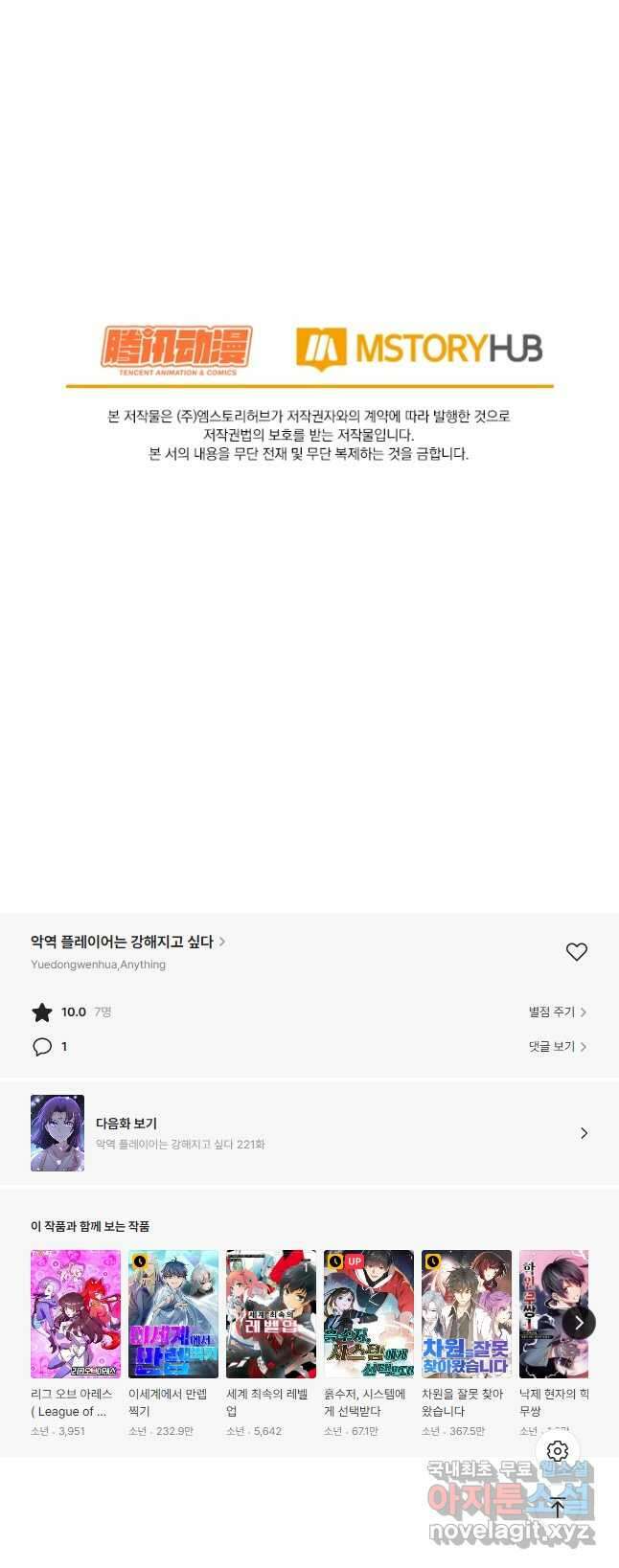 악역 플레이어는 강해지고 싶다 220화 37