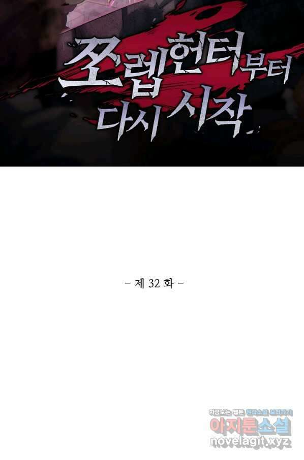 쪼렙 헌터부터 다시 시작 32화 2