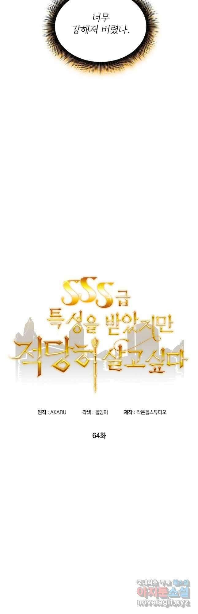 SSS급 특성을 받았지만 적당히 살고 싶다 64화 5