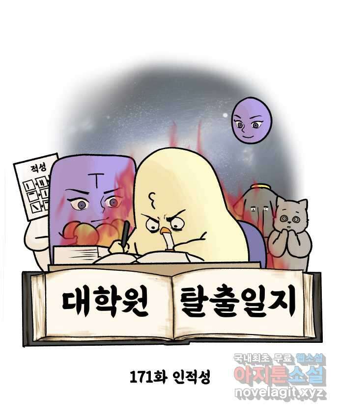대학원 탈출일지 171화-인적성 7