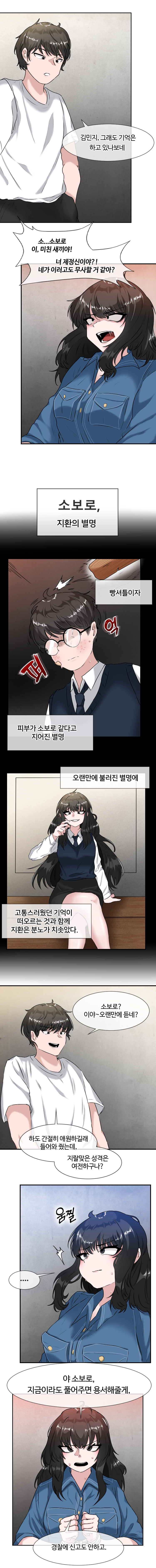 일진녀 길들이기(노벨피아) 2화 1