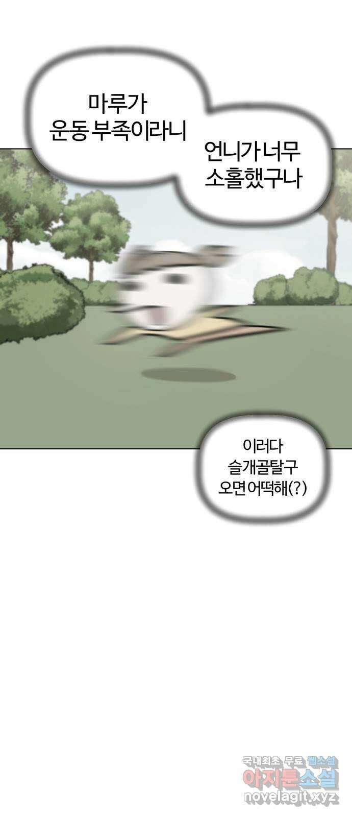 마루는강쥐 74화. 근데 운동 안 하고 갑자기 건강하게 되고 싶다 14