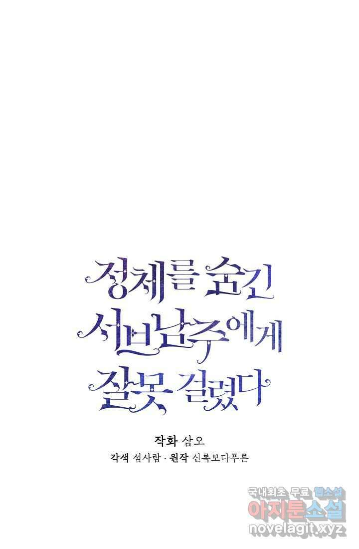 정체를 숨긴 서브남주에게 잘못 걸렸다 71화 19
