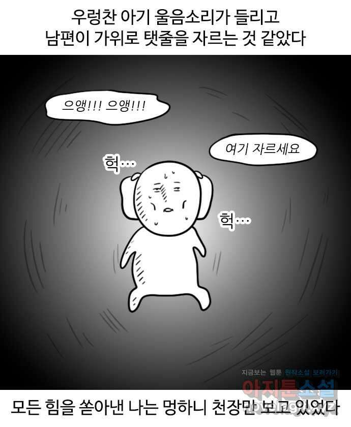 신혼일기 65화 출산(3) 2