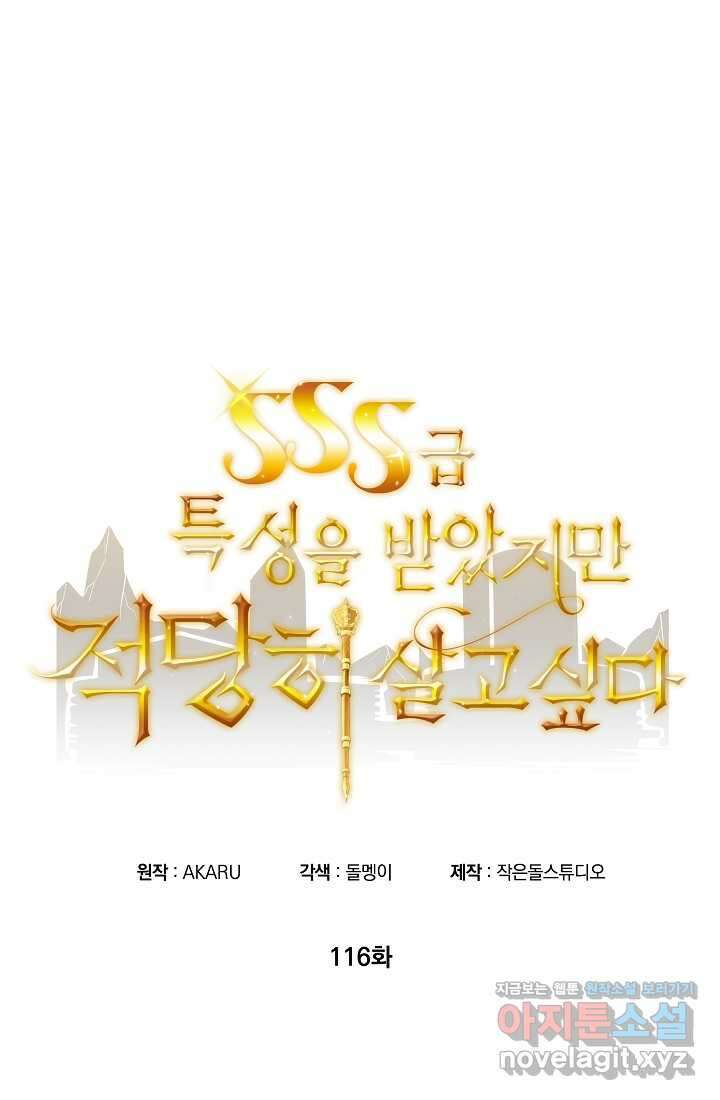 SSS급 특성을 받았지만 적당히 살고 싶다 116화 20