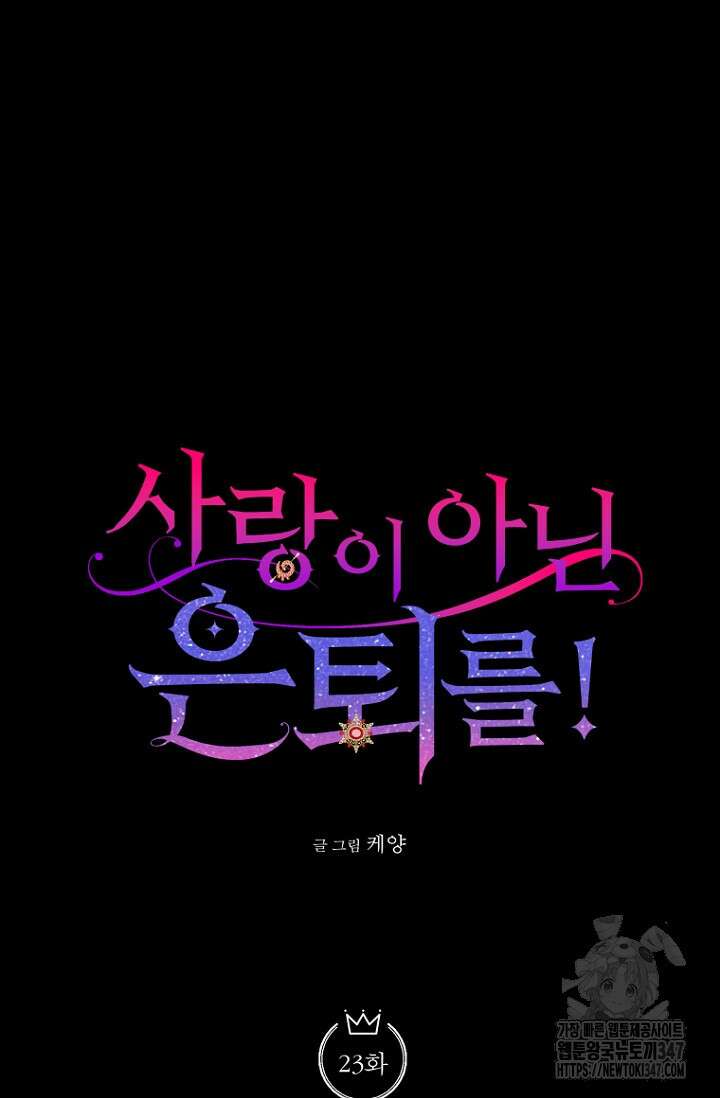 사랑이 아닌 은퇴를 23화 29