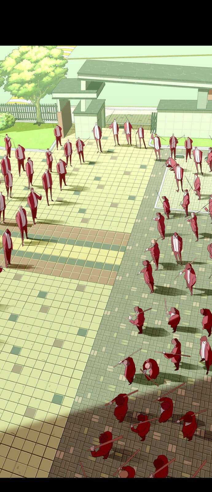 어나더급식느와르 2화 옥상으로 집합 74