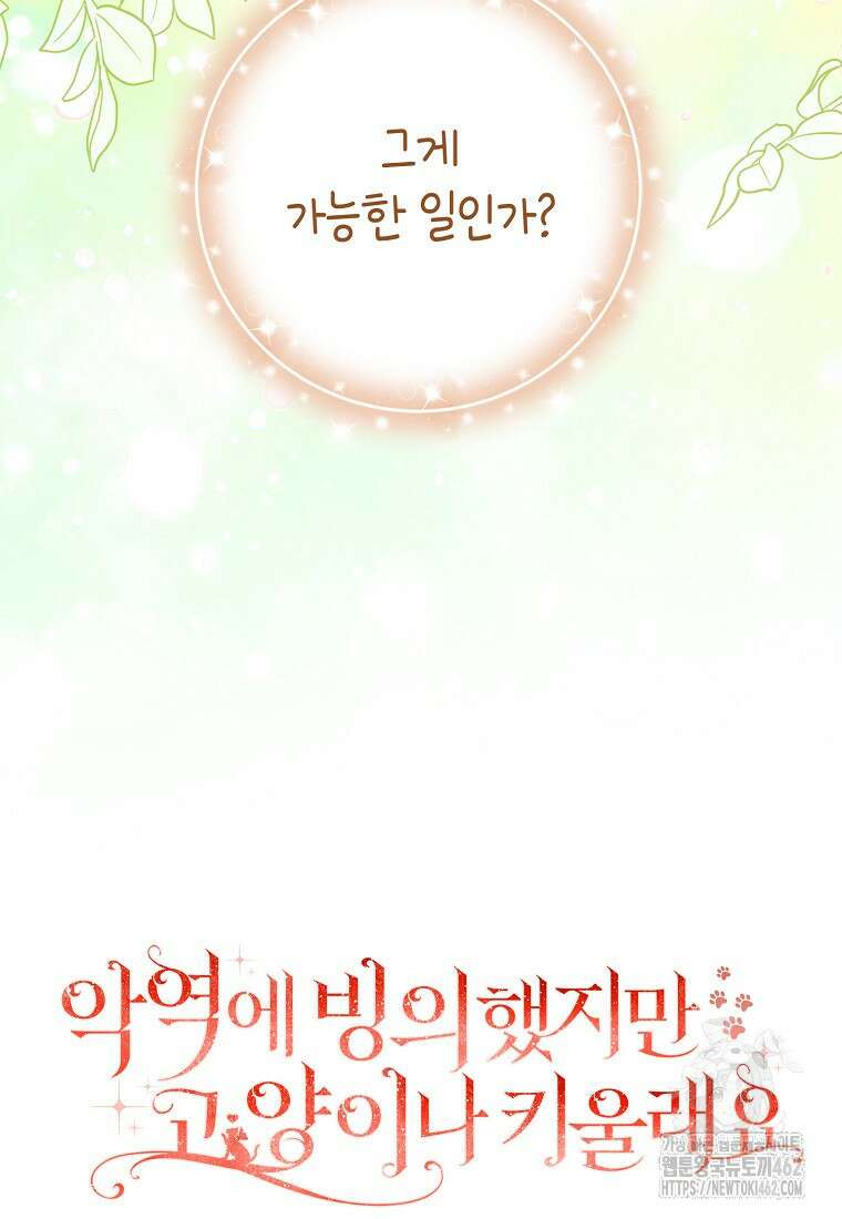 악역에 빙의했지만, 고양이나 키울래요 32화 10