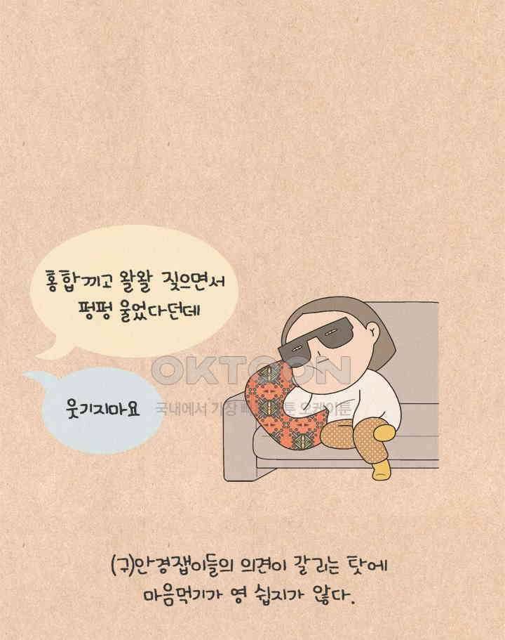 퀴퀴한 일기 ＃620． 시력 교정 27