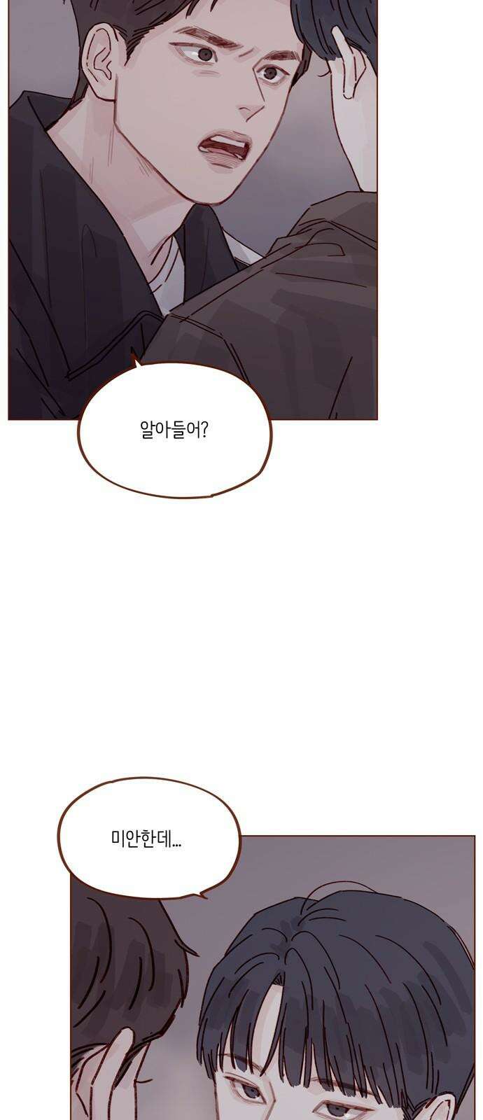 홍시는 날 좋아해! 295화 : 서투네． 첫사랑인가 봐． 32