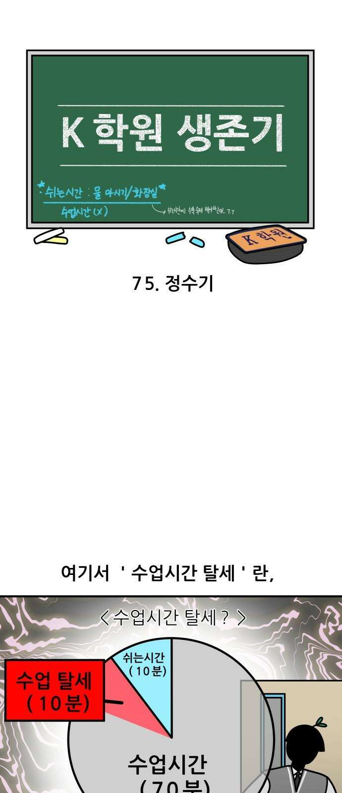 K학원 생존기 75화 - 정수기 4