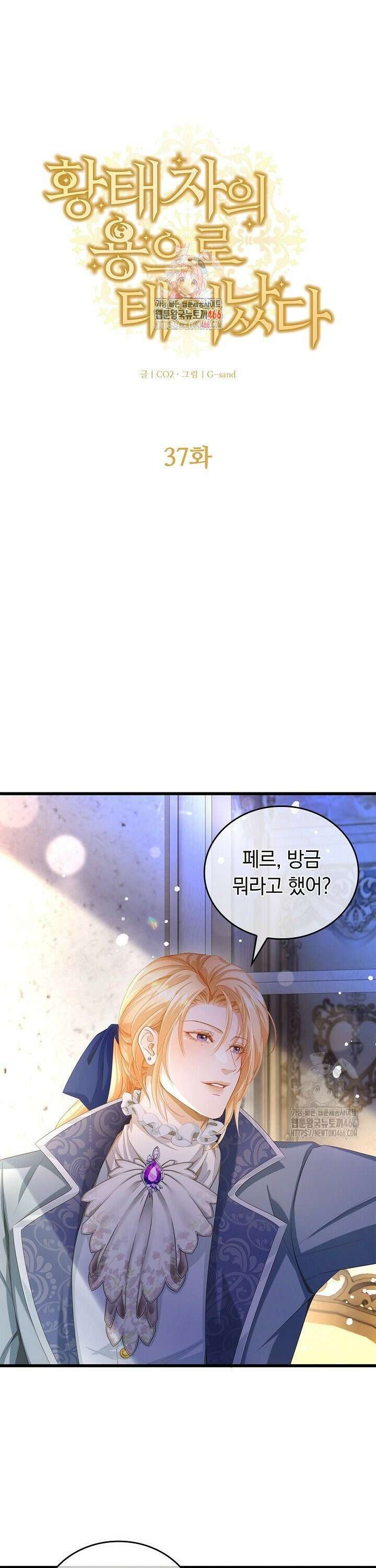 황태자의 용으로 태어났다 37화 1