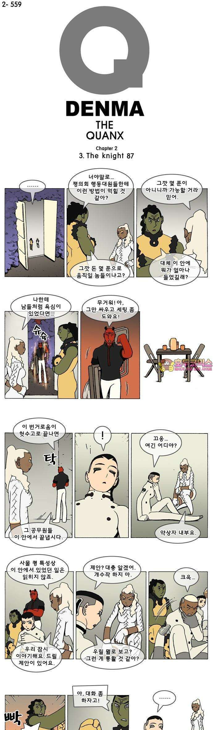 덴마 2-559화 3．The knight(87) 1