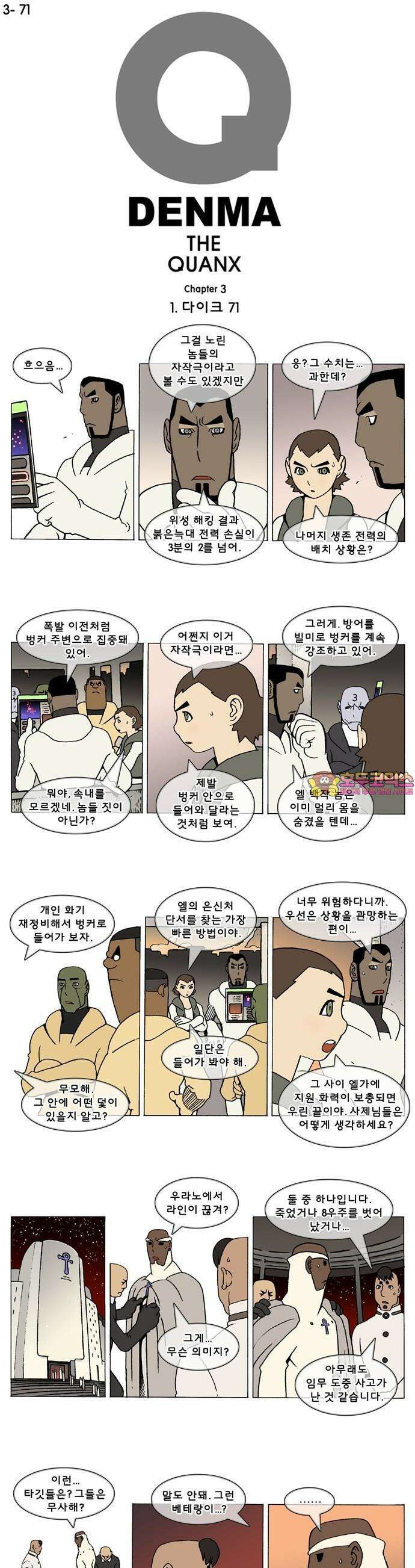 덴마 3-71화 1．다이크(71) 1