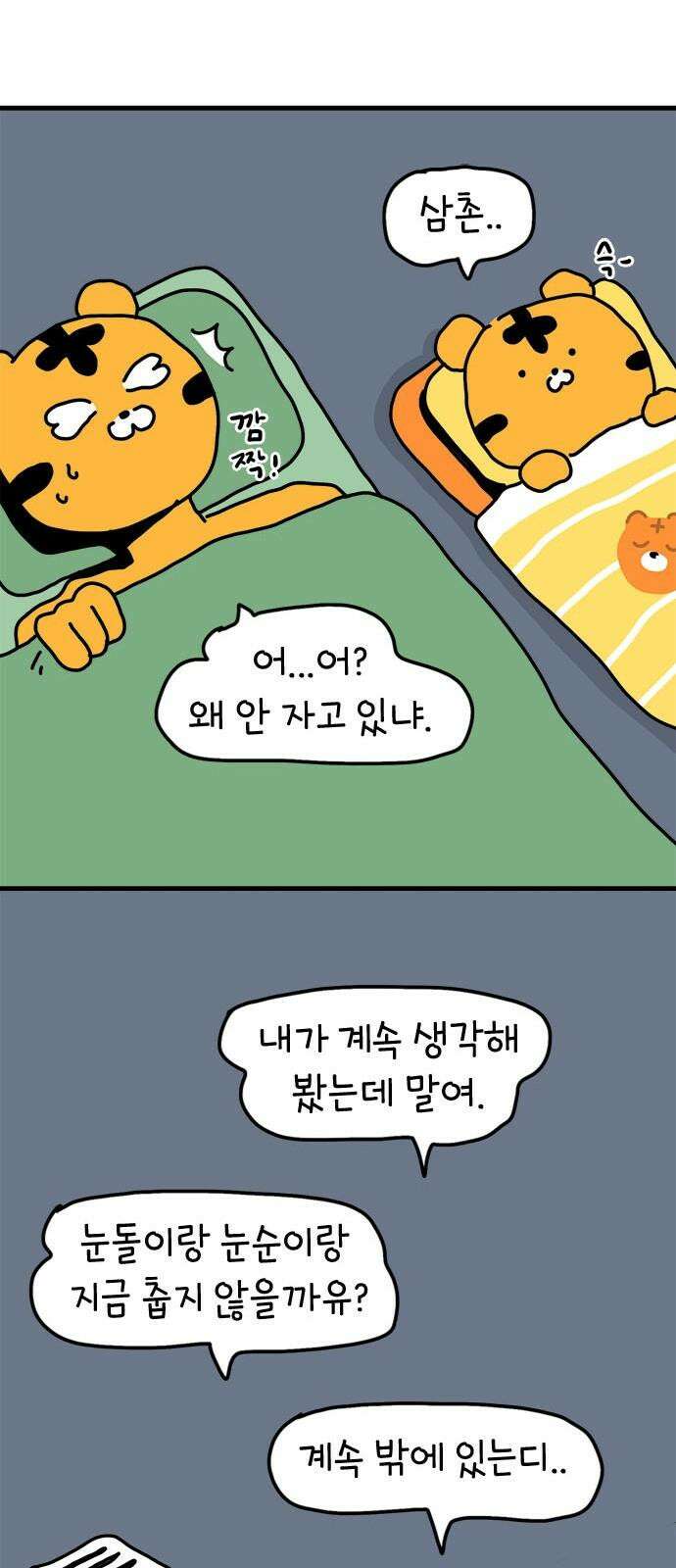 소심한 호랭이 코코 36화 녹지 않는 눈사람 (2) 완 10