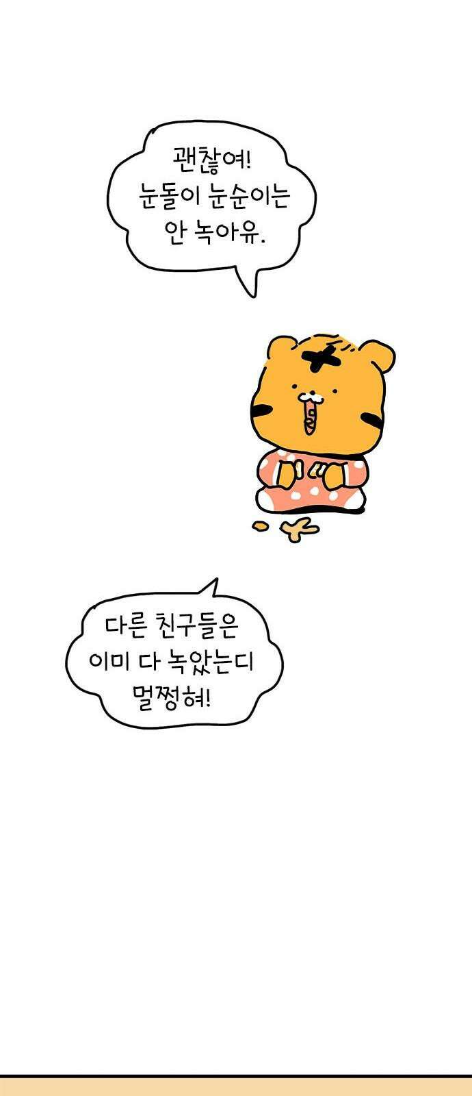 소심한 호랭이 코코 36화 녹지 않는 눈사람 (2) 완 32