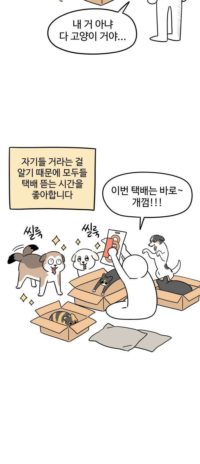 노곤하개 쇼츠 물고기가 좋은 강아지 4