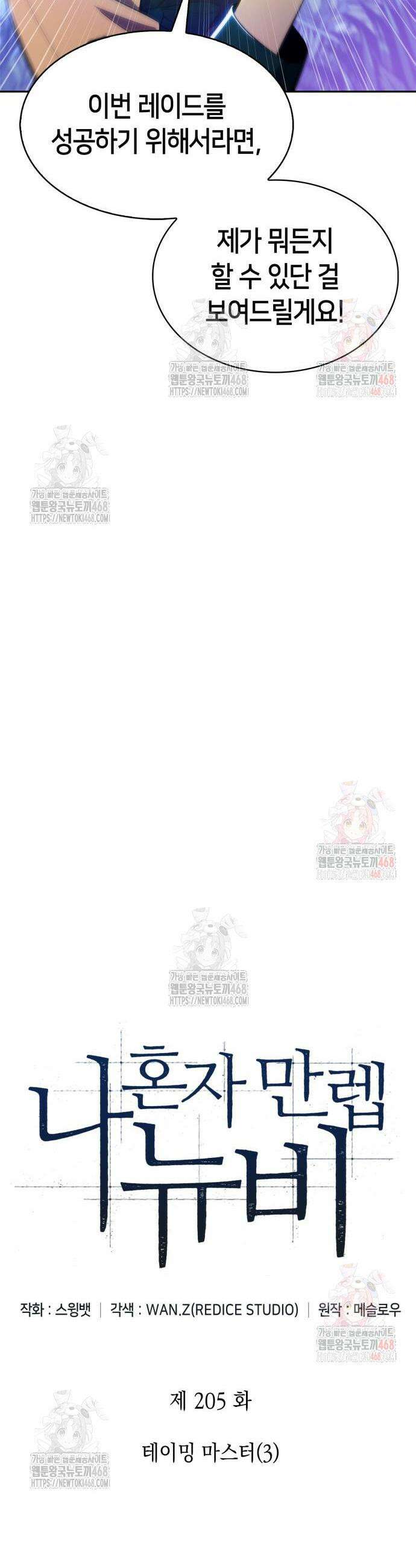 나 혼자 만렙 뉴비 205화 8