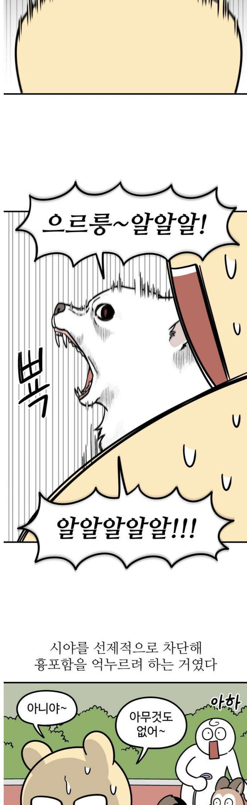 노곤하개 쇼츠 작은 강아지를 발견하면 3