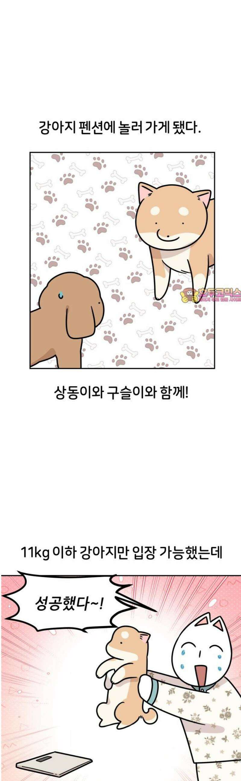 시바, 만만치 않다 72화 펜션에 놀러 가요 1