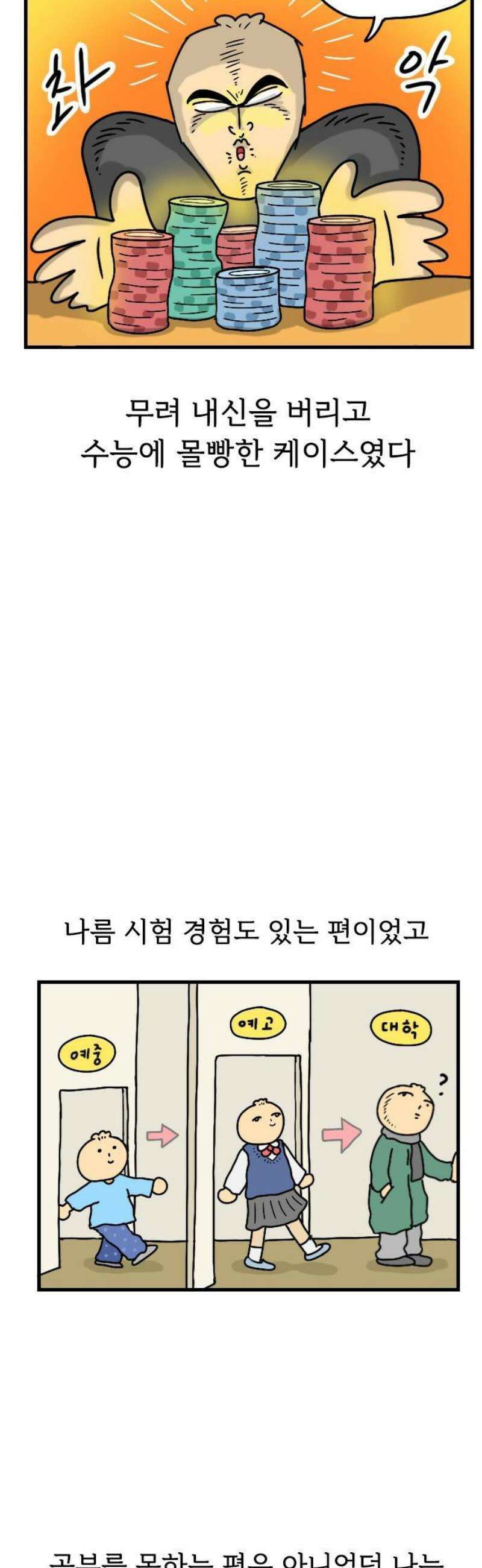 만두 생활기록부 48． 수험생활 3