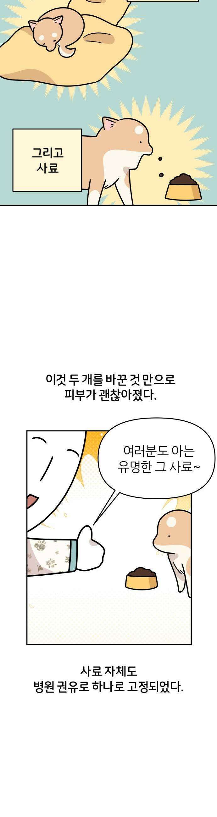 시바, 만만치 않다 90화 간식 3